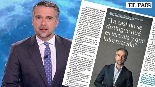 ‘El País’ blanquea la TVE de Sánchez y Podemos con una entrevista ‘alfombra’ a Franganillo