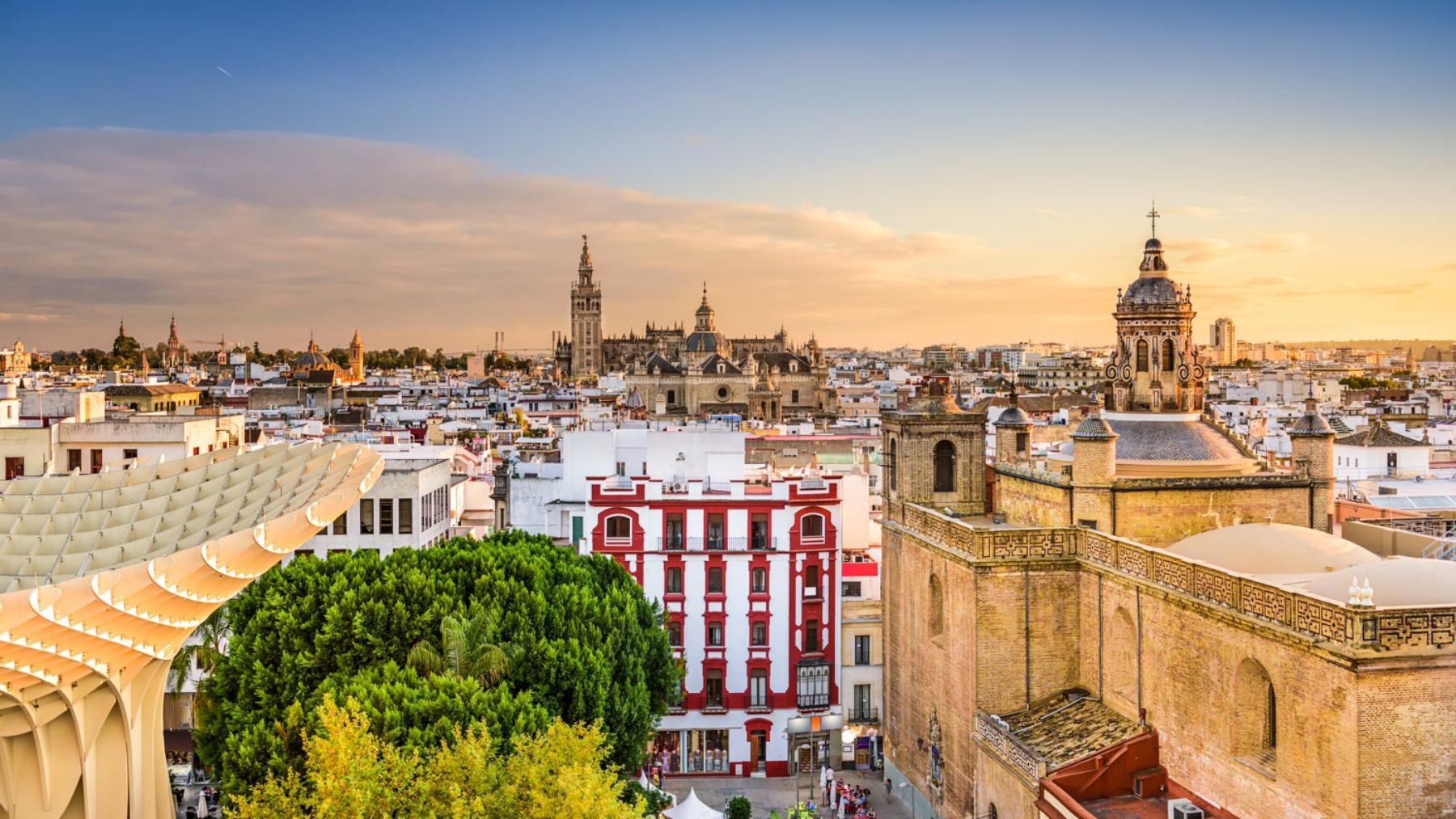 Sevilla se encuentra entre las más bonitas ciudades europeas para visitar a pie