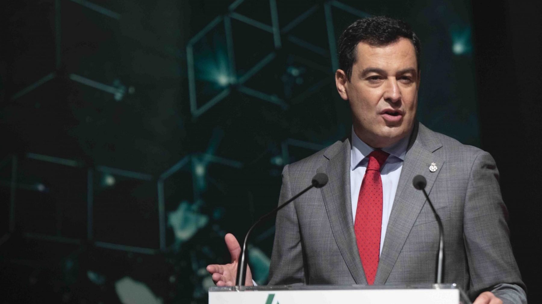 El presidente de la Junta de Andalucía, Juanma Moreno.