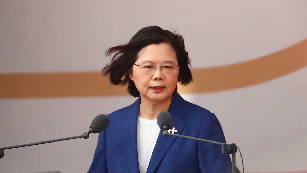 La presidenta de Taiwán, Tsai Ing-Wen.
