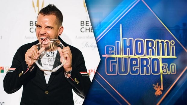 Dabiz Muñoz acudirá a 'El hormiguero' como invitado el martes 12 de octubre