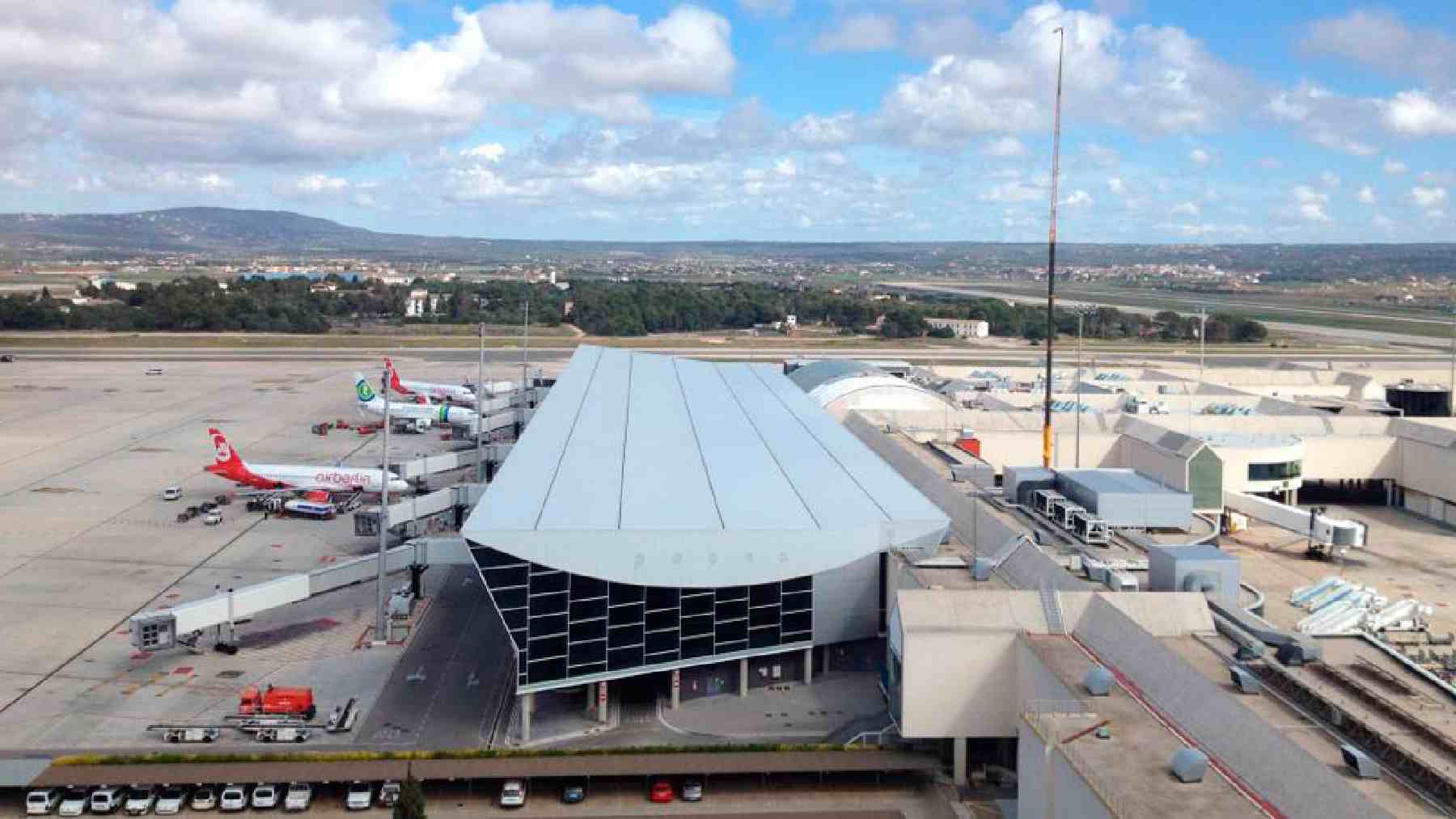 Aeropuerto Son Sant Joan de Palma.