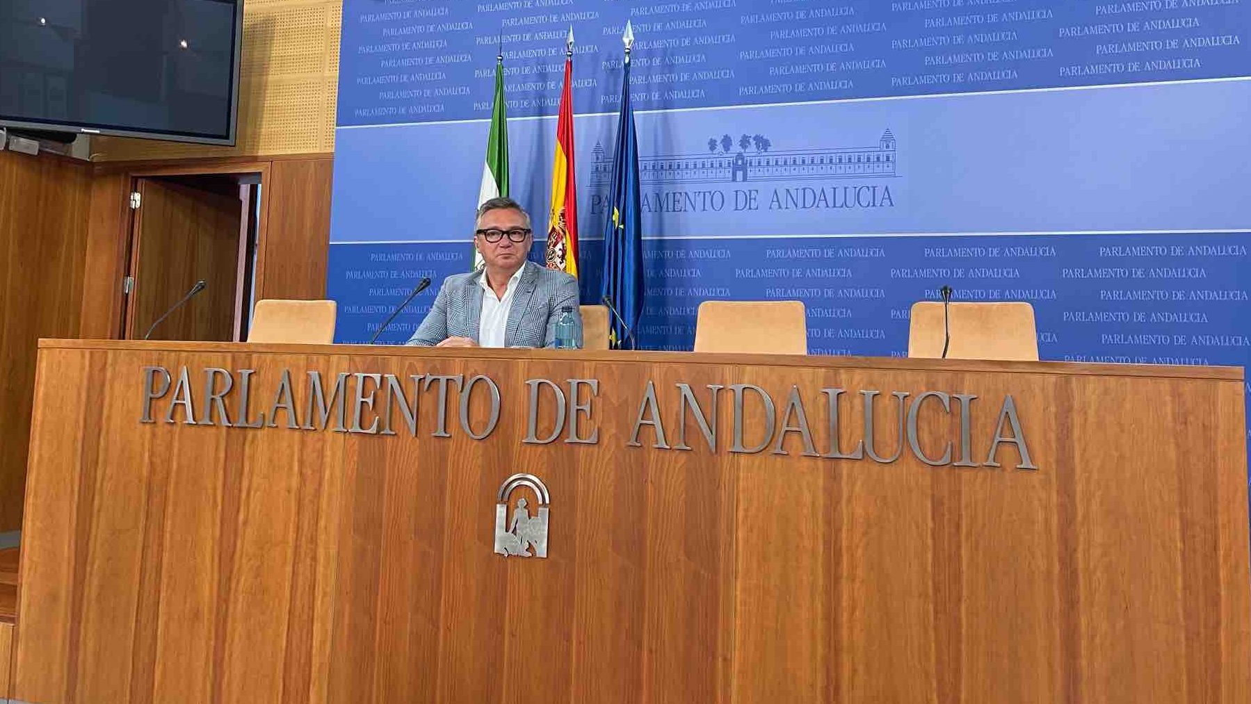 Manuel Gavira, portavoz de Vox en el Parlamento de Andalucía.