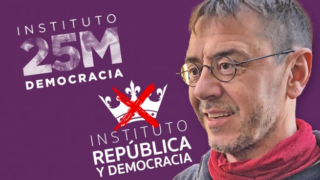 Juan Carlos Monedero cambiará el nombre de la fundación de Podemos. (Elaboración: OKDIARIO)