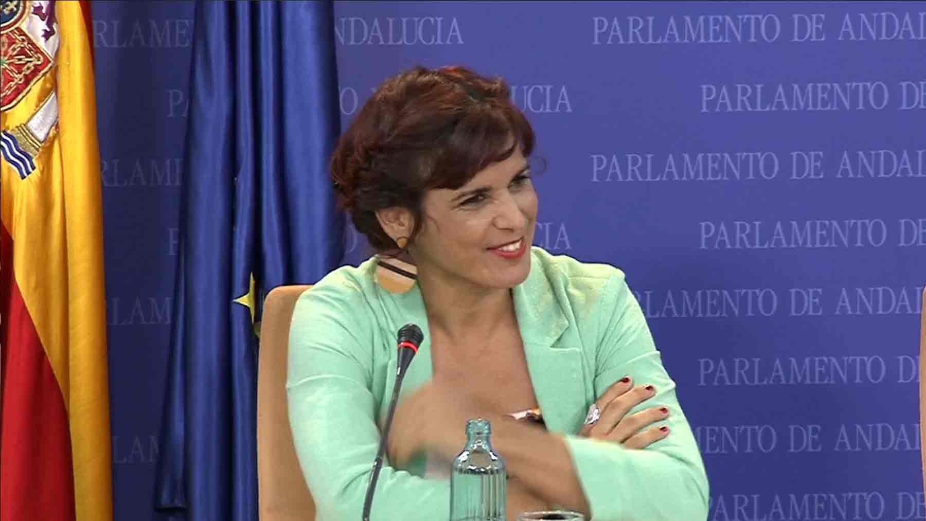 Teresa Rodríguez, líder de Adelante Andalucía.