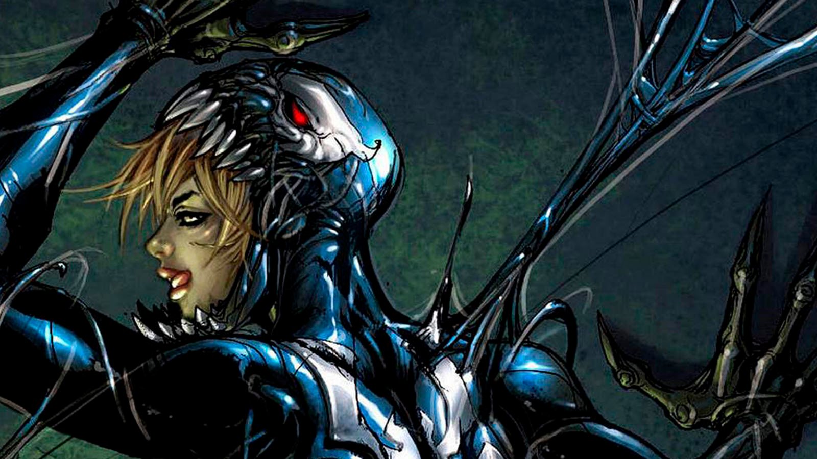фрэнсис баррисон / визг. веном 2 женщина веном. марвел гвен симбиот. марвел леди веном.