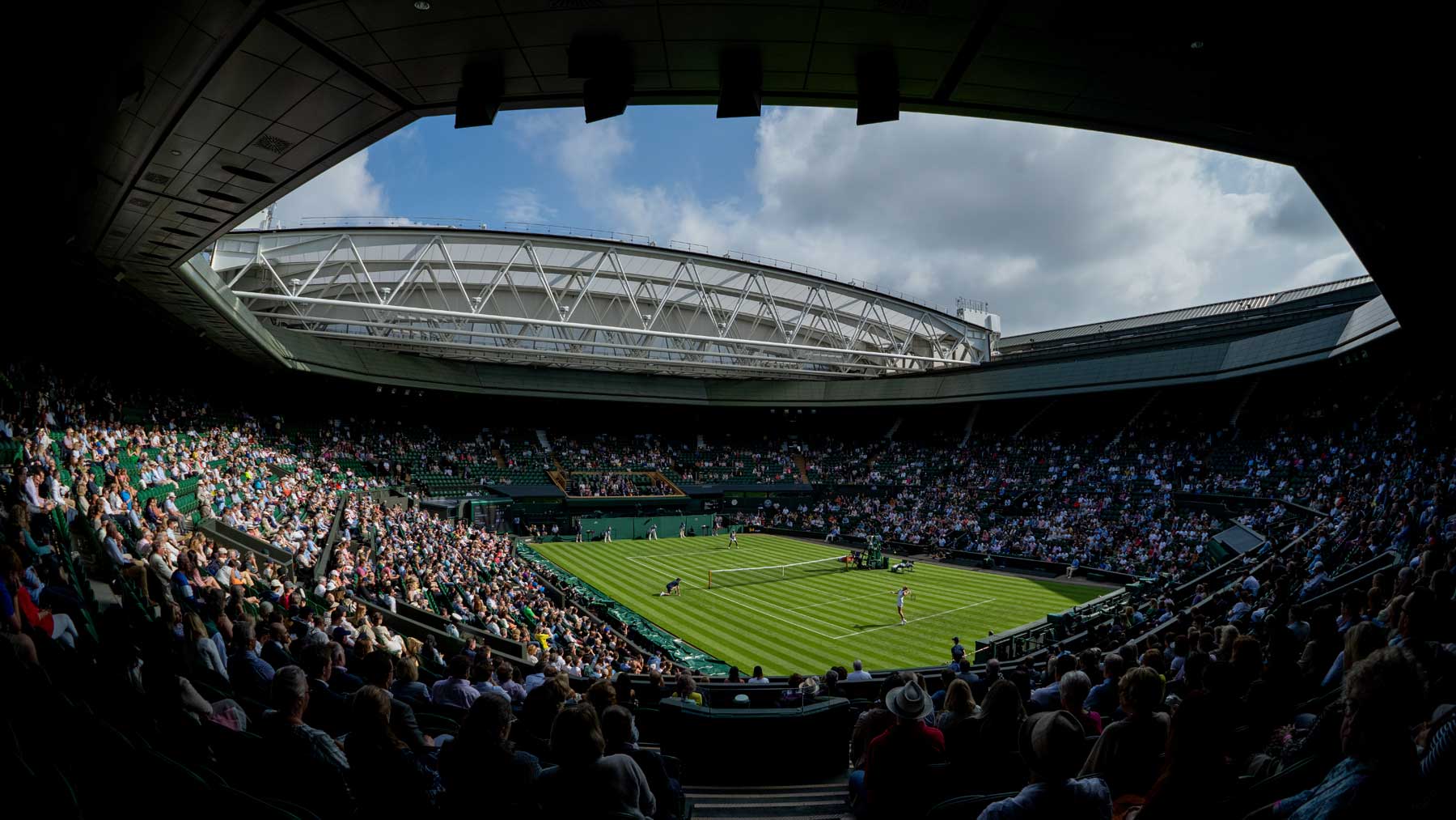 Pista central de Wimbledon (Getty)