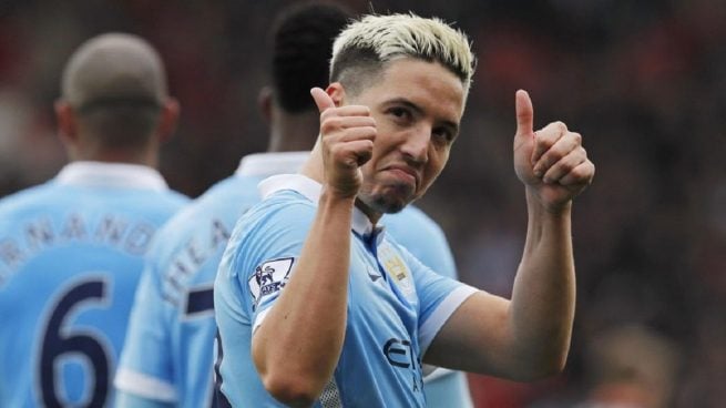 Nasri, con el City