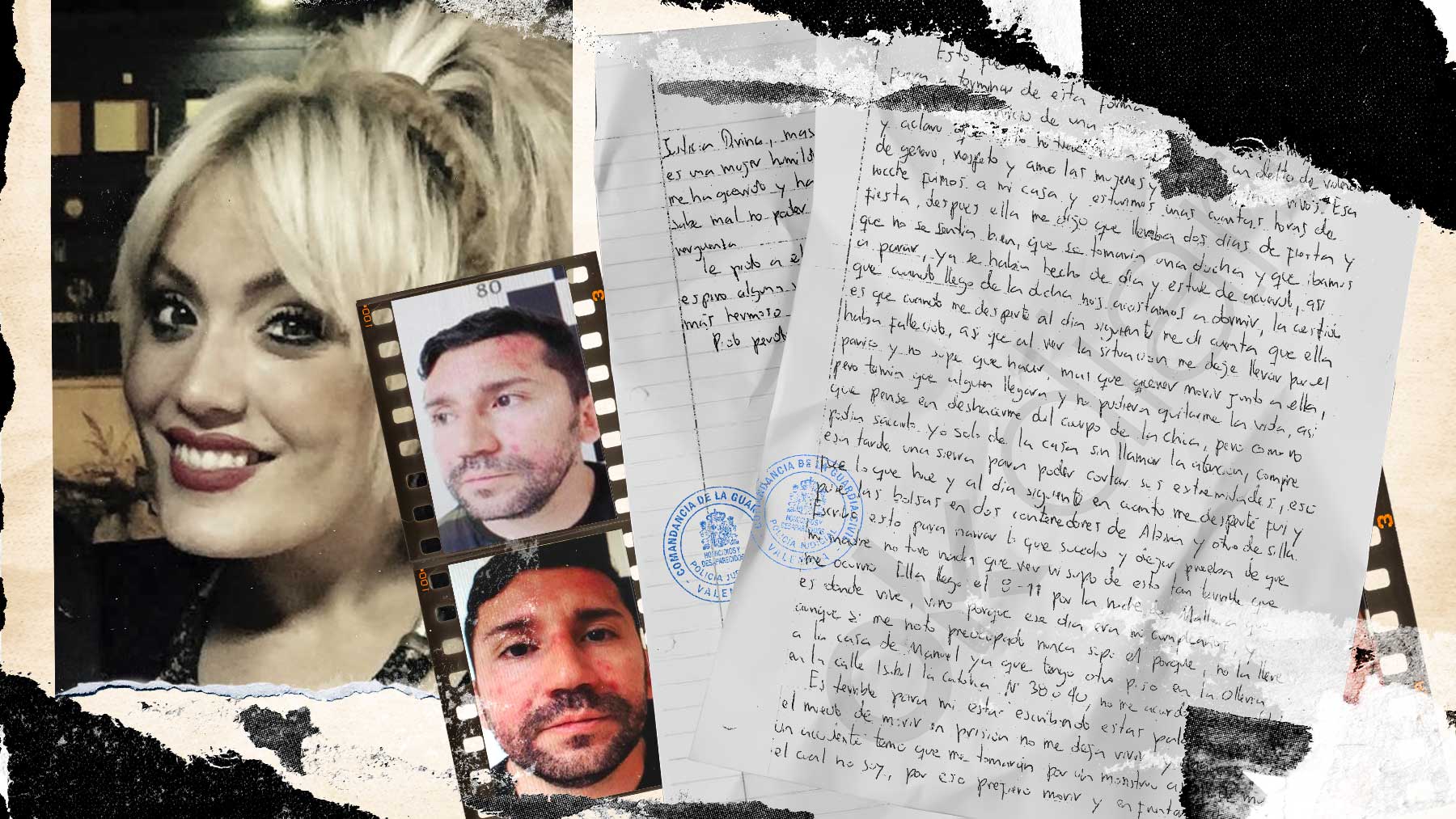 El sospechoso de matar a Marta Calvo redactó una carta fechada el día que habló con su madre por última vez.