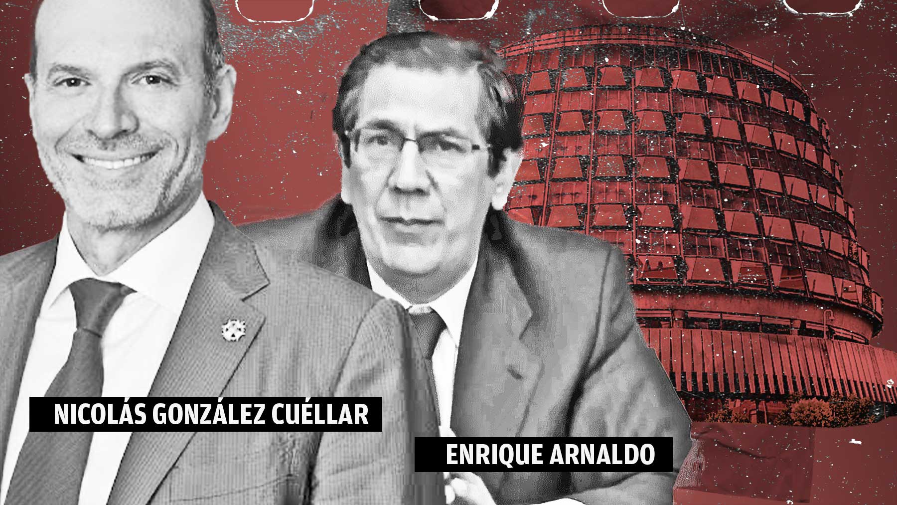 Nicolás González Cuéllar y Enrique Arnaldo.
