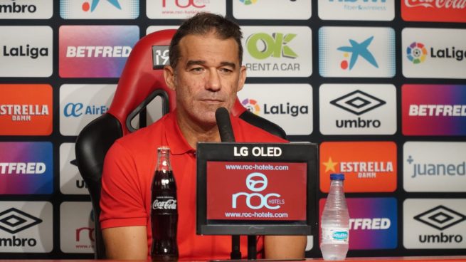 Luis García Plaza, entrenador del Mallorca