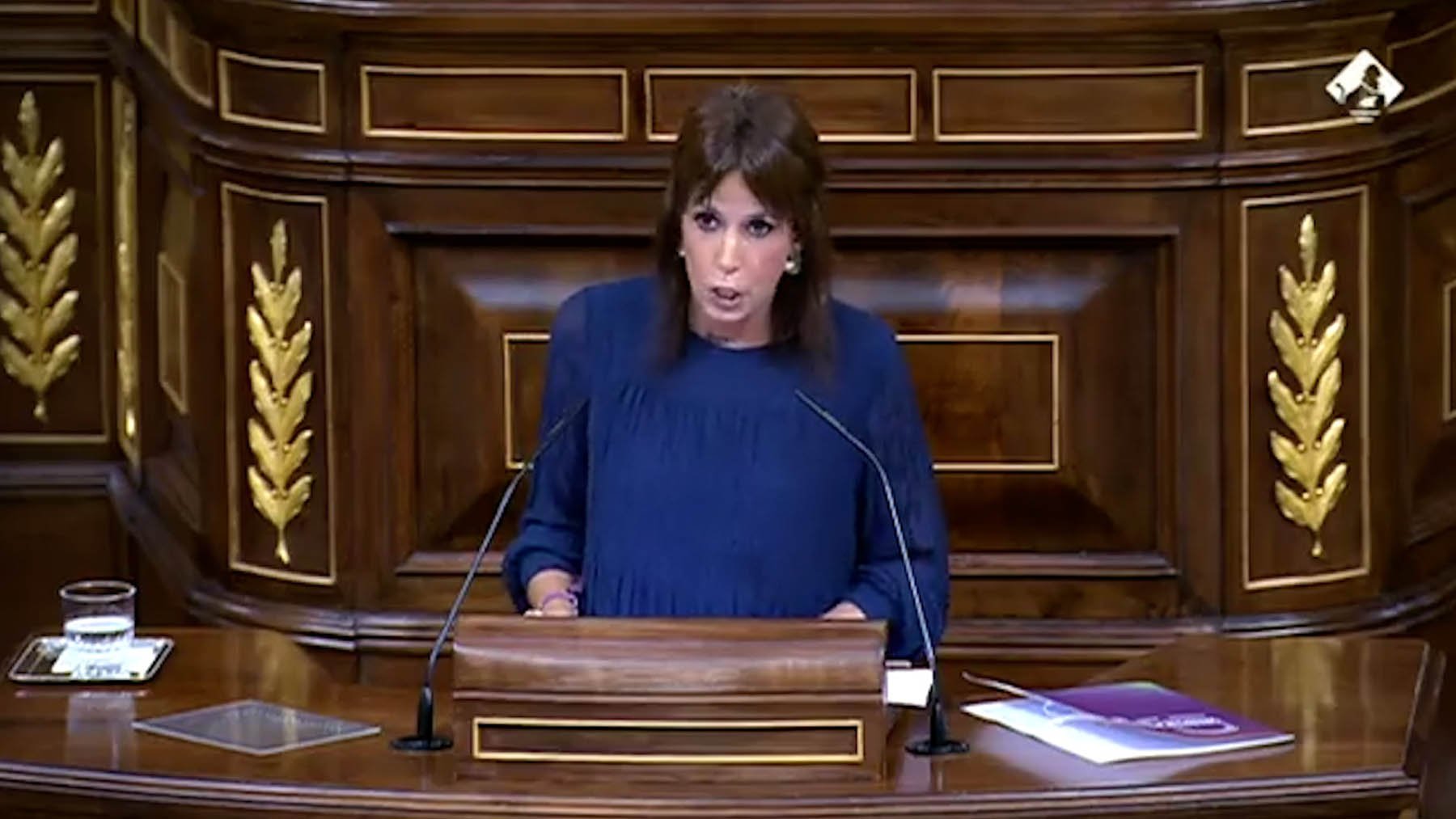 Martina Velarde, líder de Podemos Andalucía.