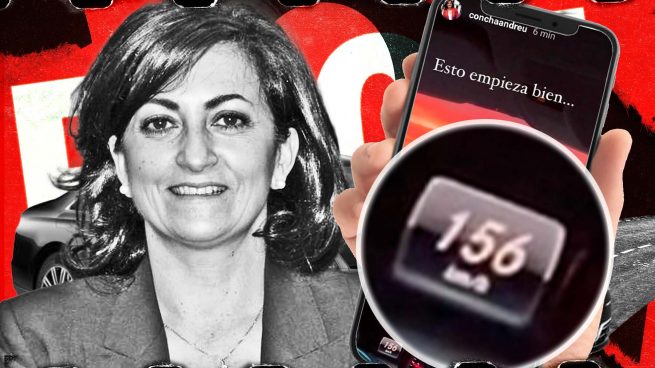 La presidenta socialista de La Rioja ‘cazada’ a 156 km/h camino del Congreso del PSOE