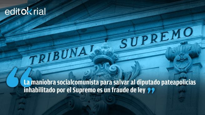 Patear al Tribunal Supremo también es delito