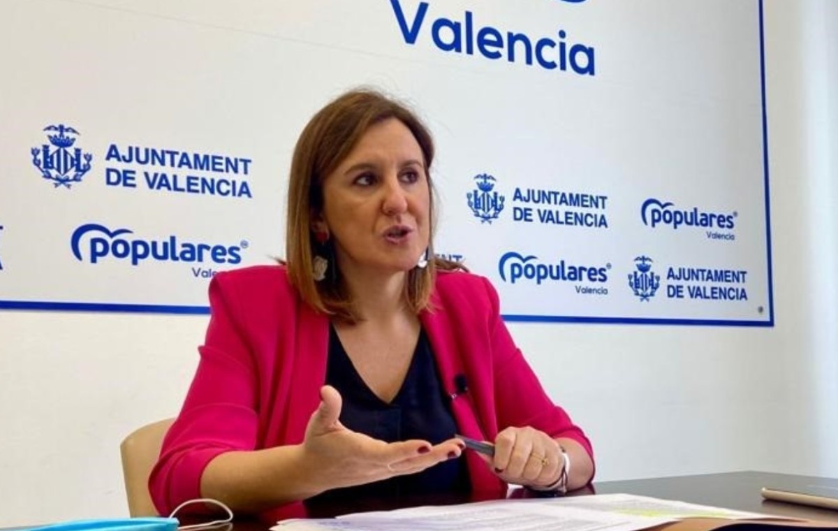 La portavoz del PP en el Ayuntamiento de Valencia María José Catalá.