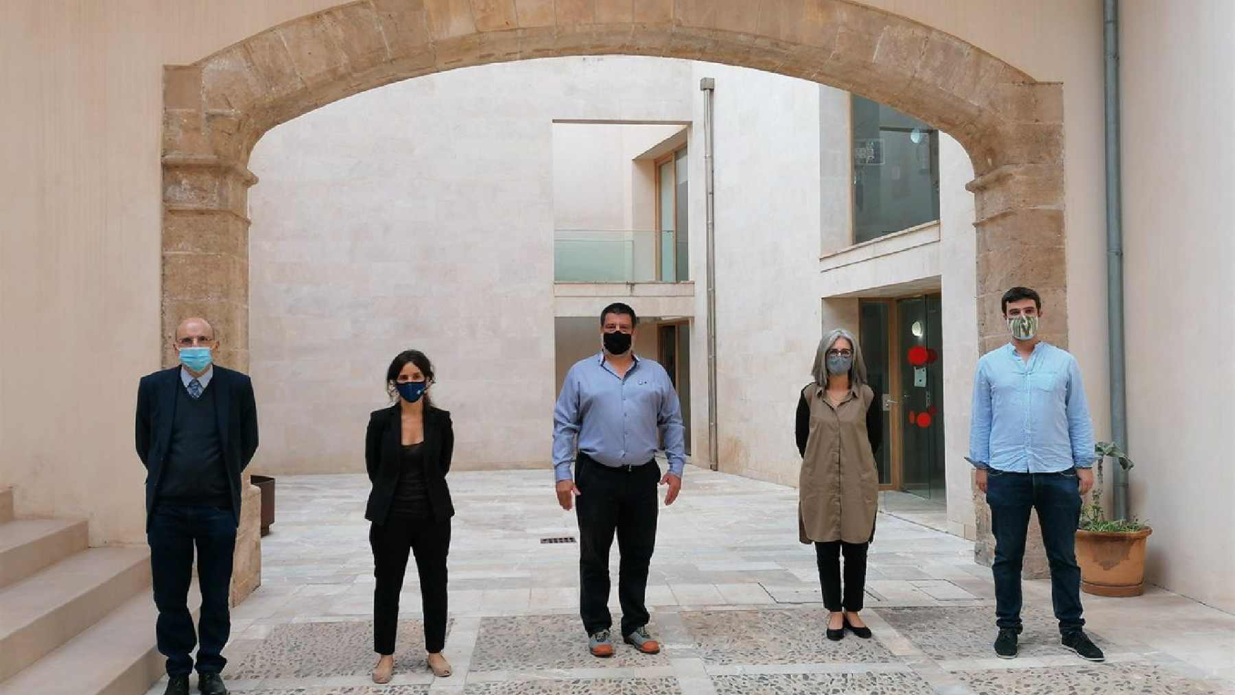 Representantes de la Universidad y del Govern presentan el curso de Memoria Democrática.