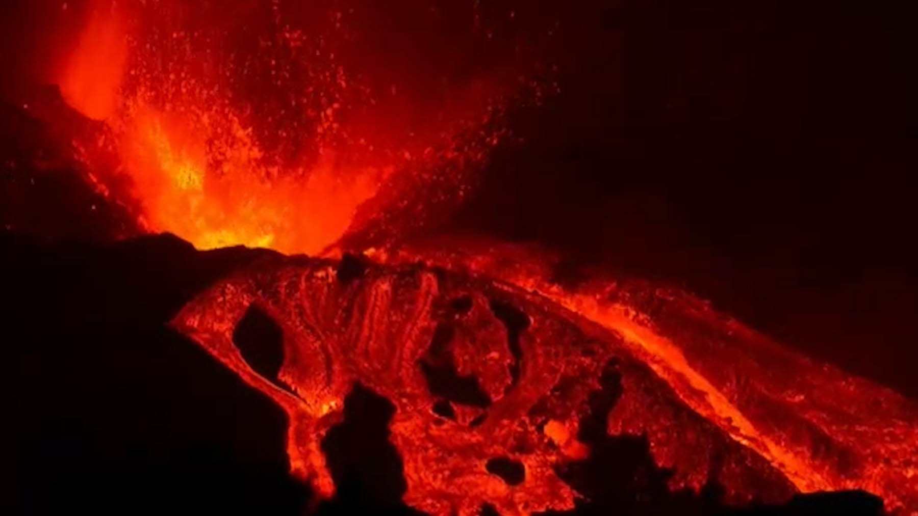 Volcán ‘Cumbre vieja’.