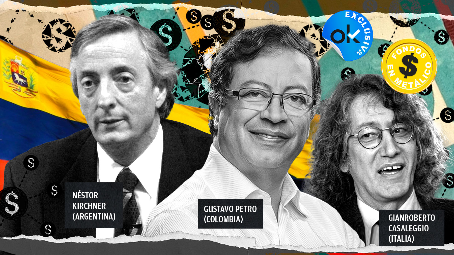 ‘El Pollo’ detalla al juez la red de pagos de Chávez: Kirchner, Petro y el Movimiento 5 estrellas