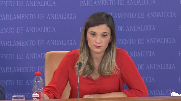 María Márquez, portavoz del PSOE-A.