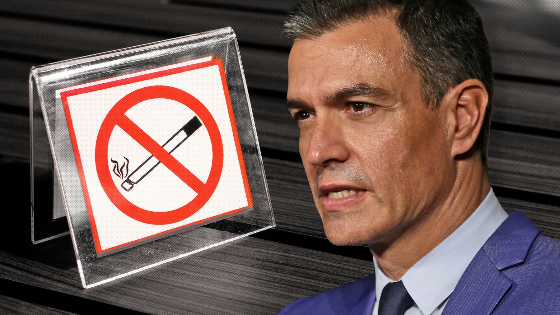 Pedro Sánchez prohibe fumar en las terrazas
