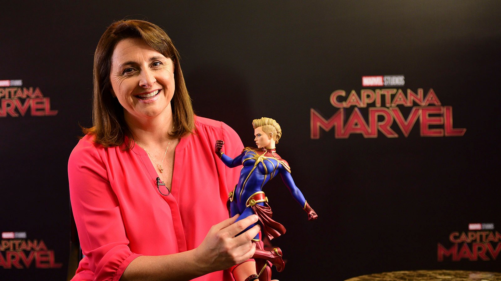 la vicepresidenta de Marvel