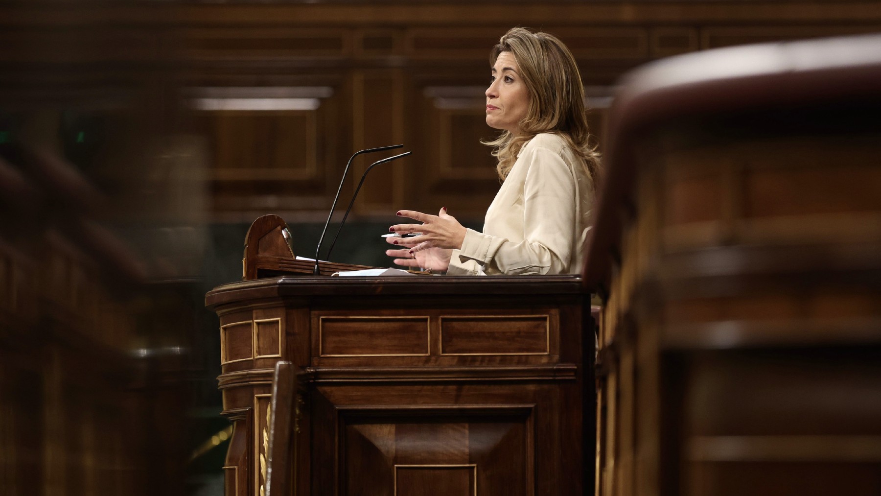 La ministra, Raquel Sánchez Jimenez.