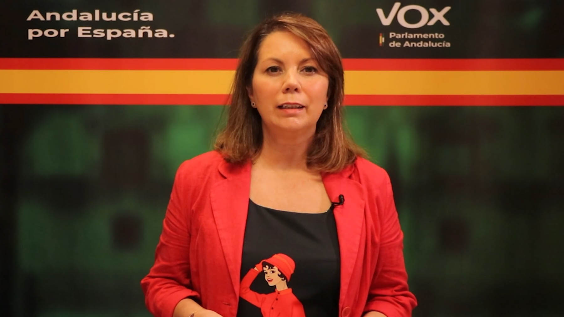 Ángela Mulas, diputada autonómica de Vox por Cádiz.