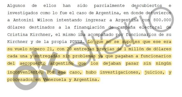 ‘Informe Confidencial’ aportado por ‘El Pollo’ Carvajal al juez español García-Castellón