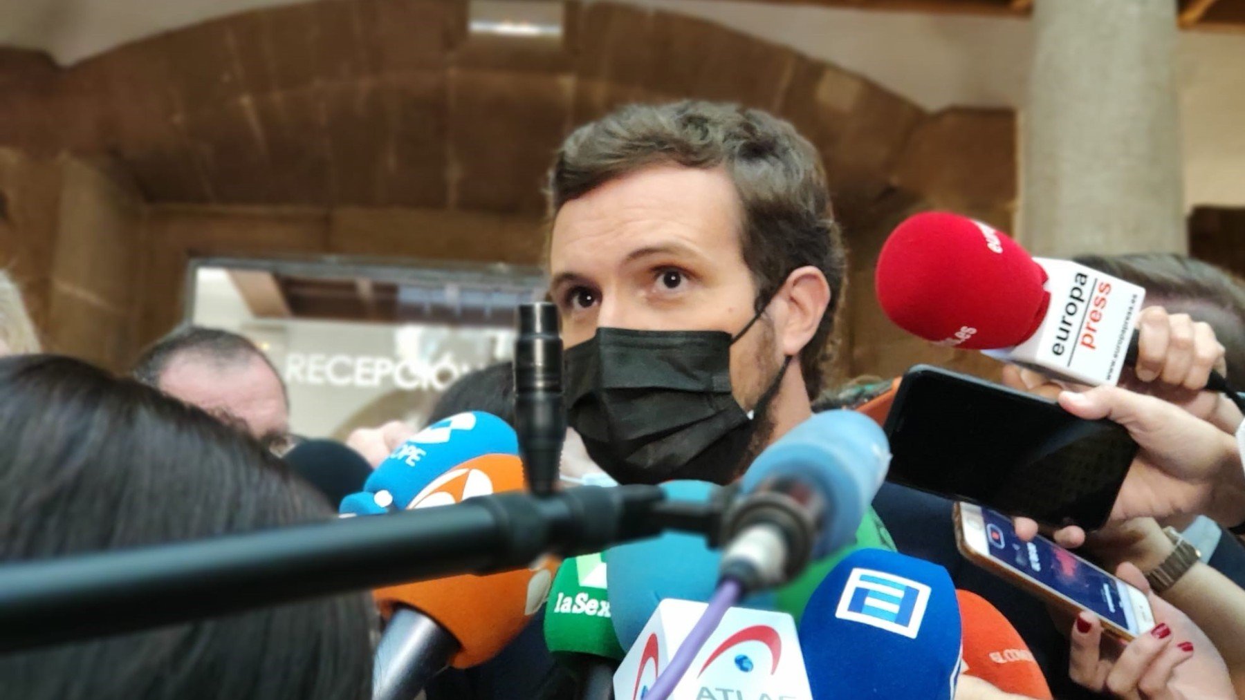 El líder del PP, Pablo Casado.