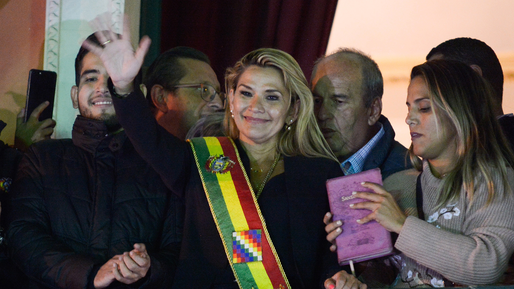 La ex presidenta de Bolivia Jeanine Áñez.