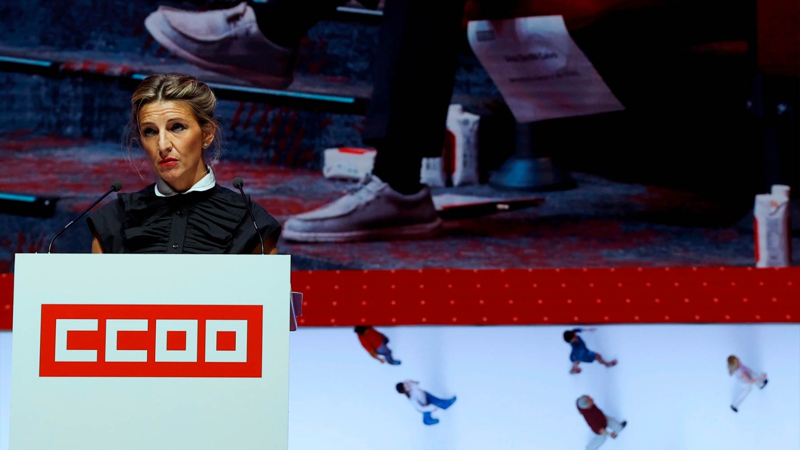 Yolanda Díaz, ministra de Trabajo.