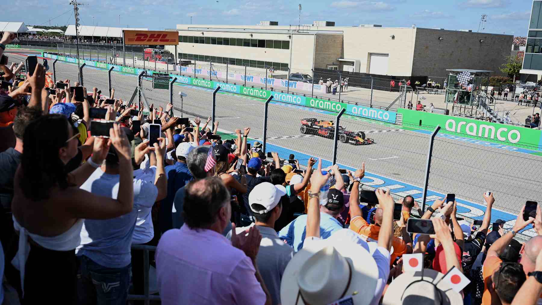 Max Verstappen gana el GP de Estados Unidos. (AFP)