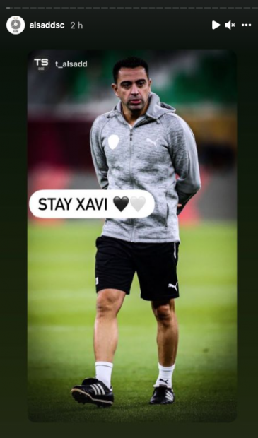El Al Sadd hace campaña para que Xavi no fiche por el Barcelona