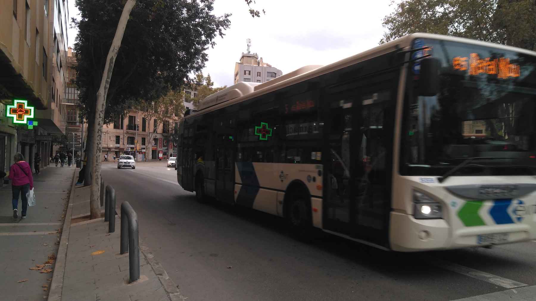Autobús de la EMT de Palma.