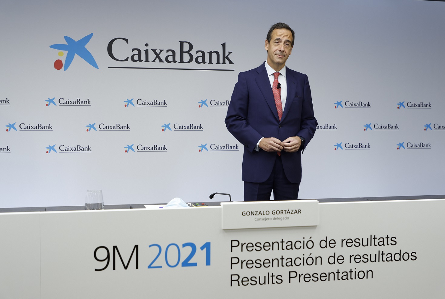 Gonzalo Gortázar, consejero delegado de CaixaBank