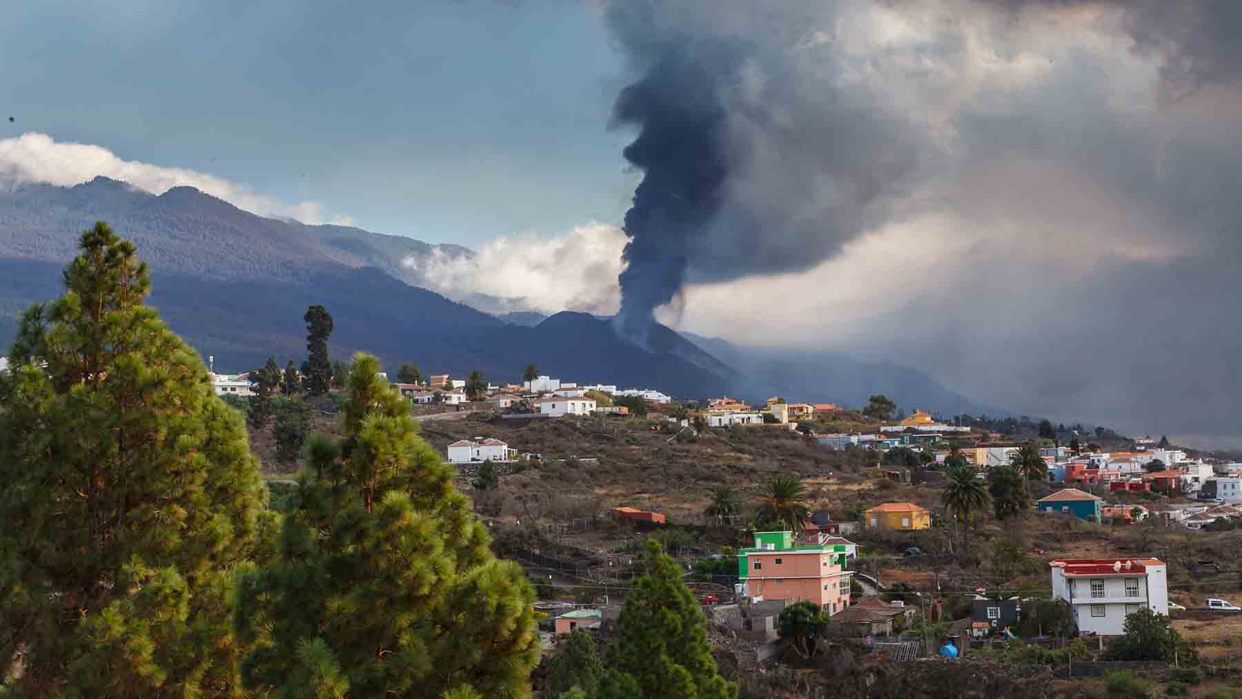 Volcán de La Palma.