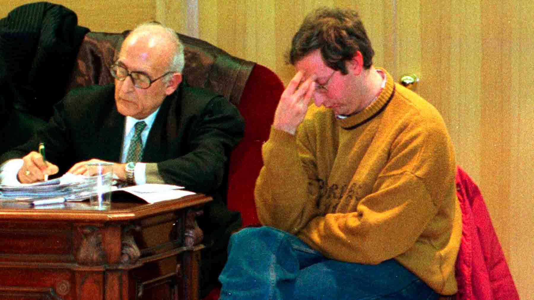 Francisco Javier Almeida en el juicio en el año 2000