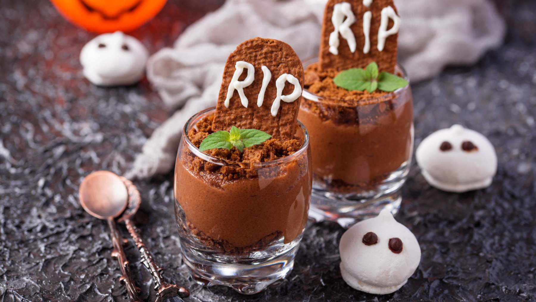 Halloween con postres fáciles.