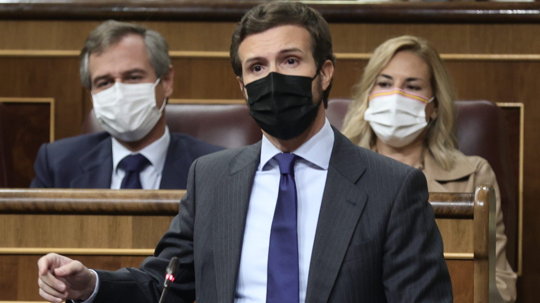 Pablo Casado en el Congreso.