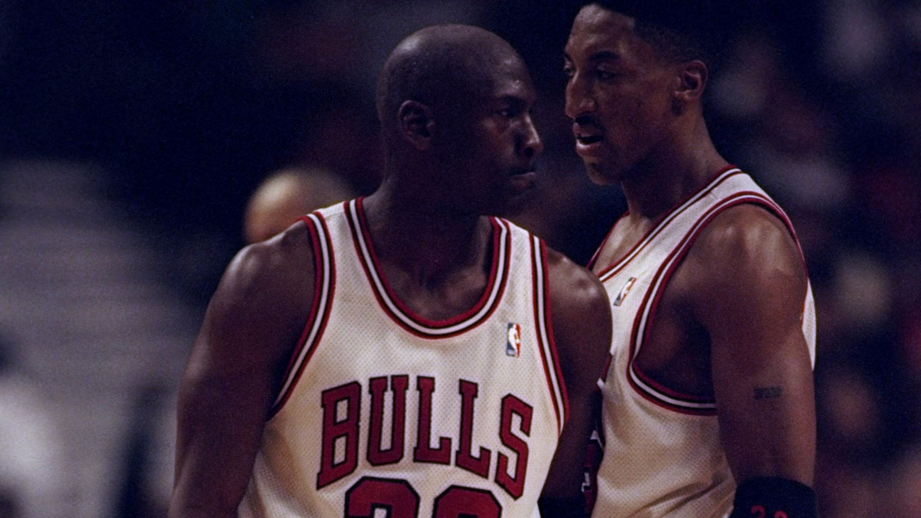 Michael Jordan y Scottie Pippen durante su etapa en los Chicago Bulls. (Getty)