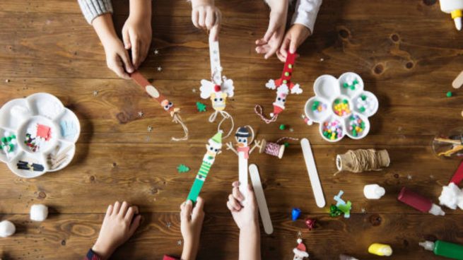 manualidades navidad niños