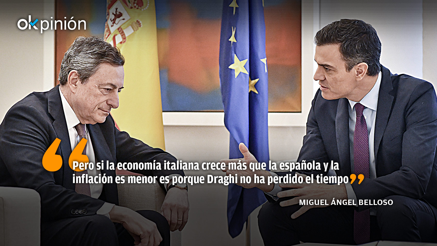 De Draghi a Sánchez: arriba y abajo en economía y política