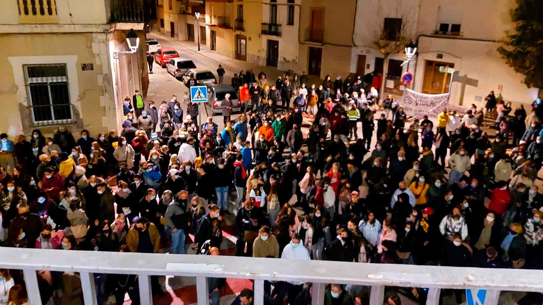 Concentración en Barcelona para condenar la agresión