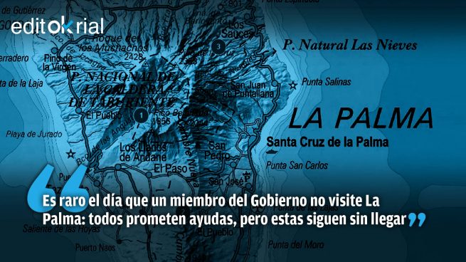 Desfile del Gobierno en La Palma: más visitas que millones