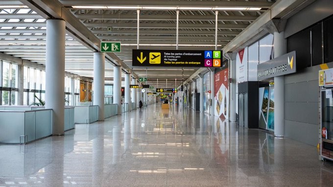 Aeropuerto de Palma.