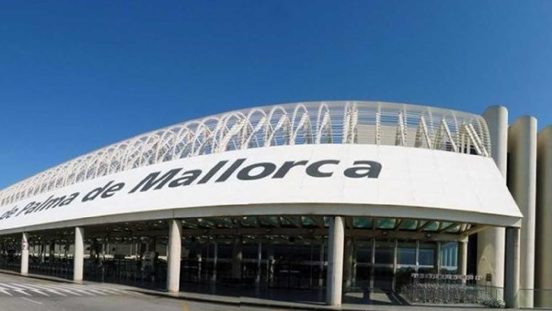 Aeropuerto de Son Sant Joan en Palma de Mallorca.