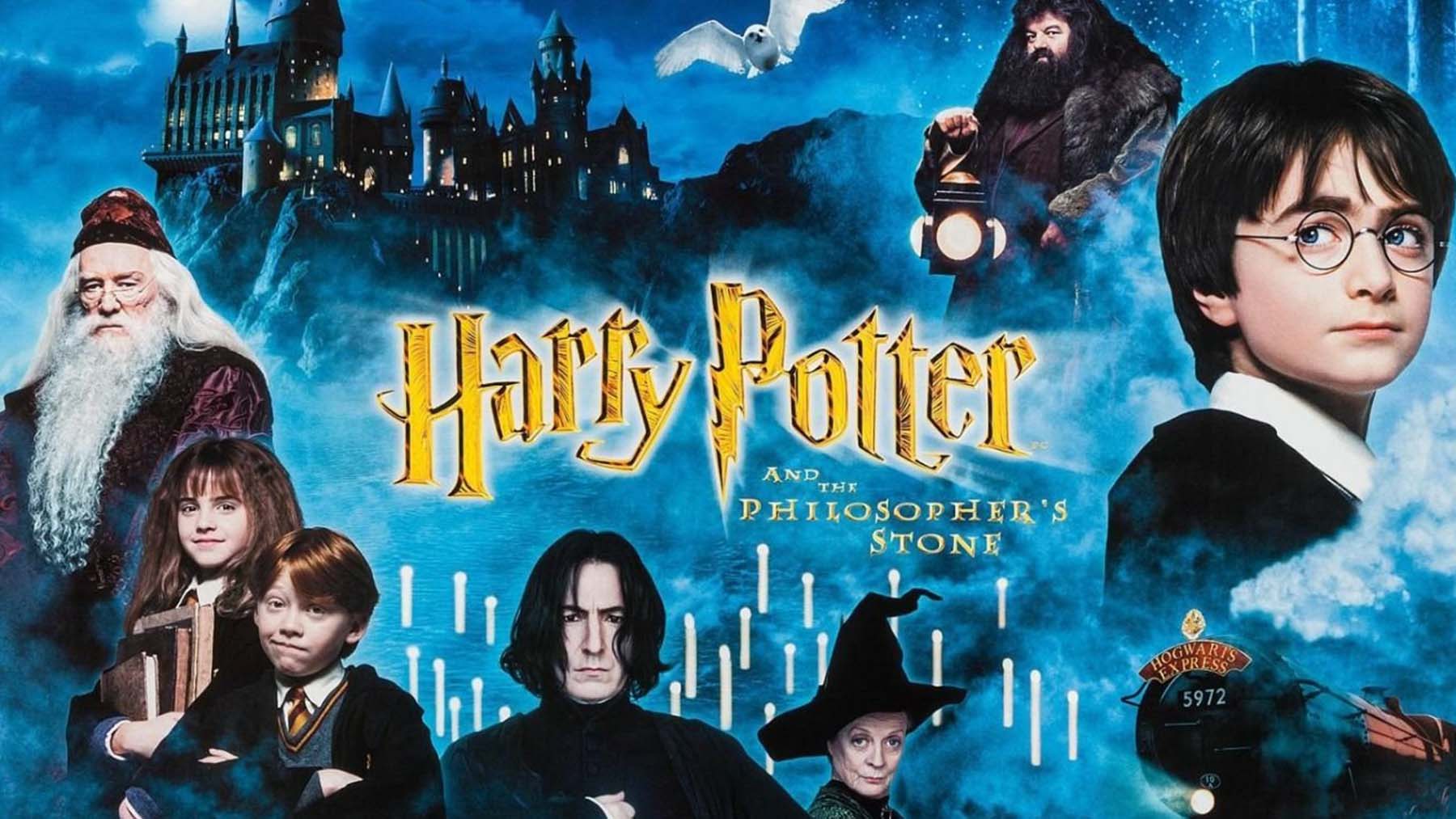 Cartel promocional de ‘Harry Potter y la piedra filosofal’ (Warner Bros Pictures)