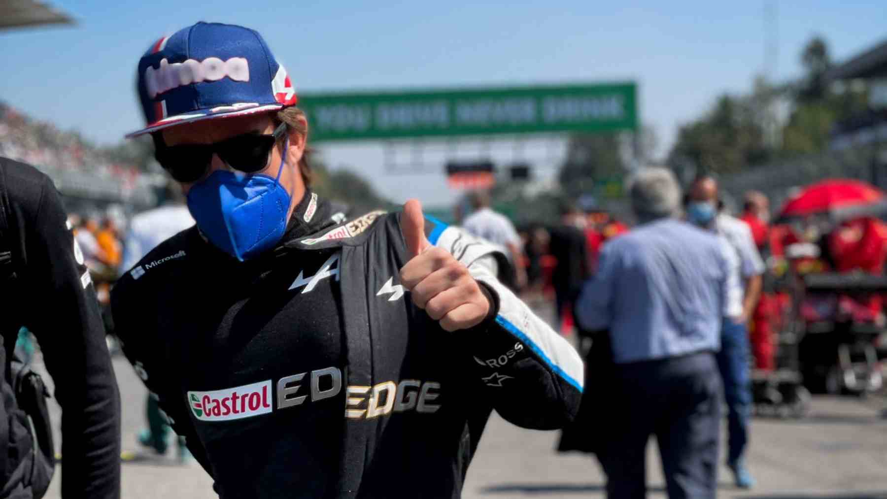 Fernando Alonso, piloto de Alpine. (@AlpineF1Team)