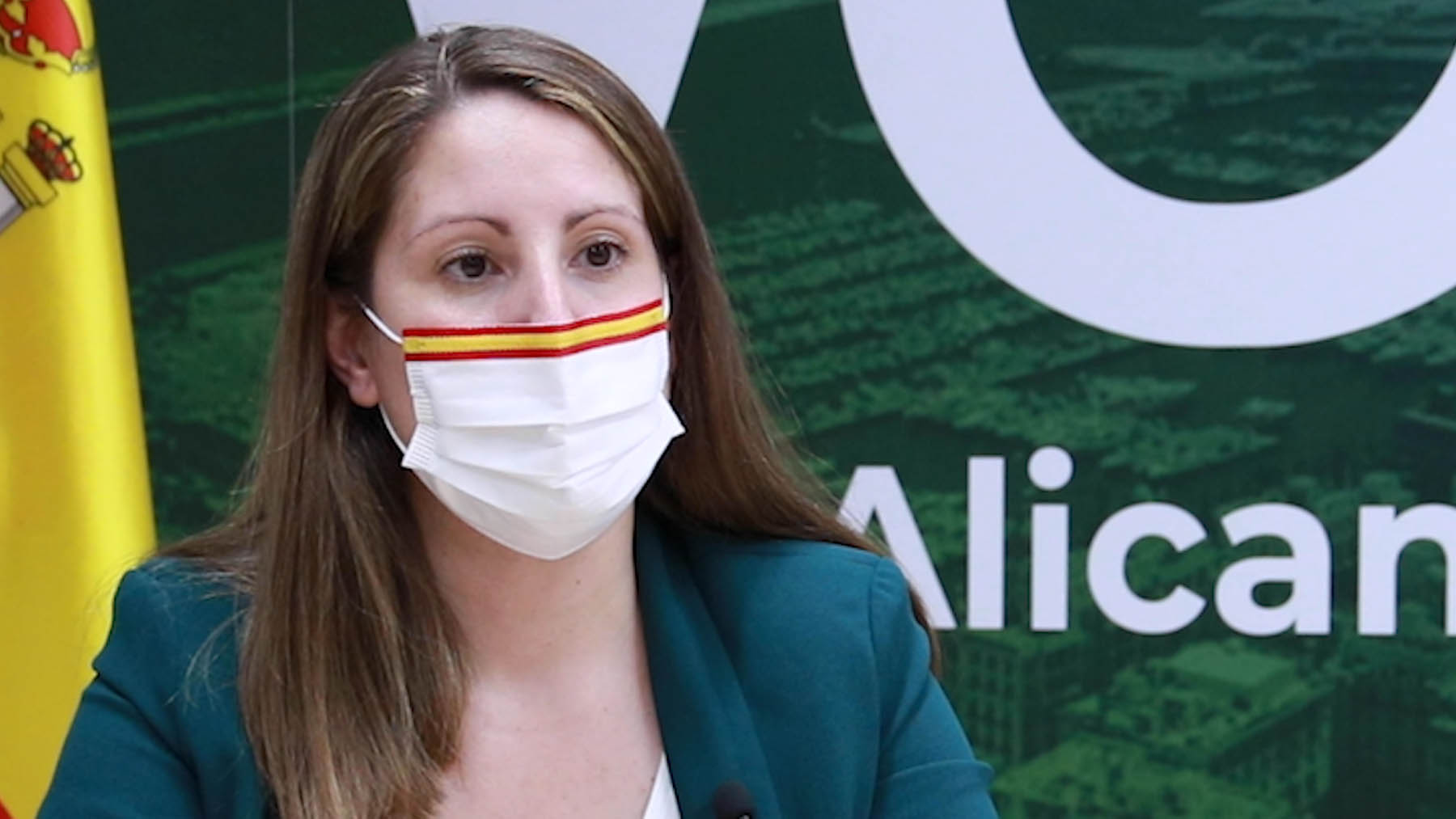 Ana Vega, síndica portavoz de Vox en las Cortes Valencianas.