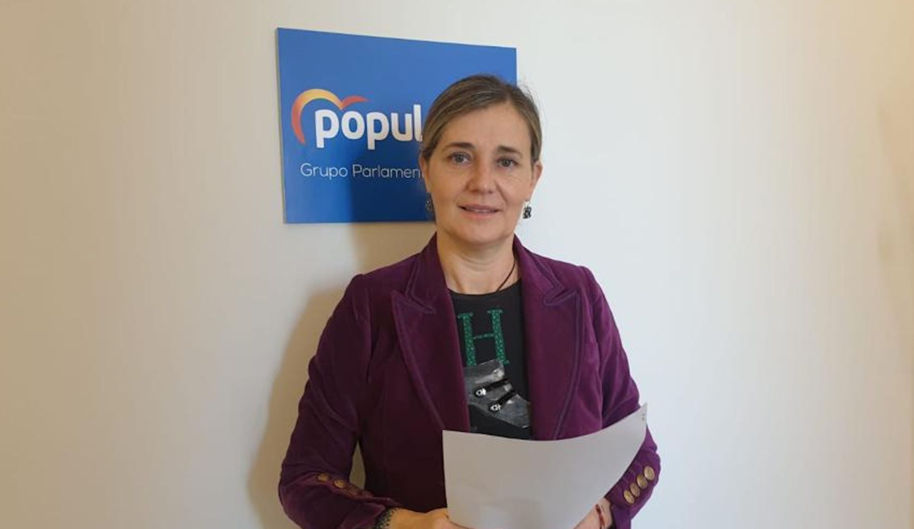 Elena Bastidas, portavoz adjunta del Grupo Popular en las Cortes Valencianas.